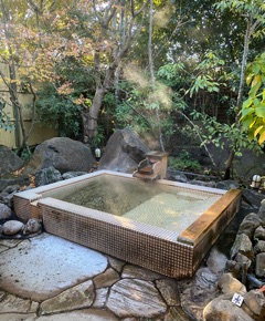 クラブ アネックス あみ 露天風呂1