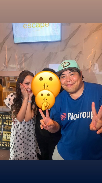 クラブ エスケープ 玲奈 へずまさん抜栓2日目🍾✴︎ .。1