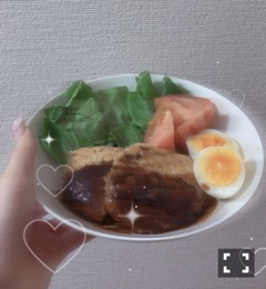 クラブ エスケープ すず 豆腐ハンバーグ✨1