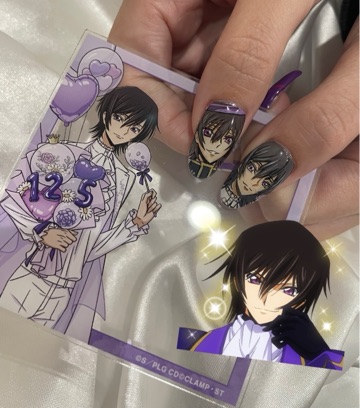 クラブ レオ 楓 はいぱーらぶりーきゃわきゃわネイルちゃん💅💜1