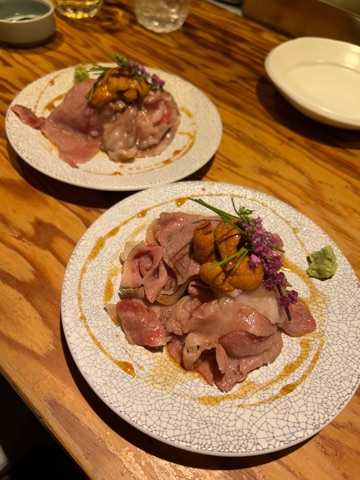 ラウンジリオ中洲 いちか 肉寿司🥩✨1