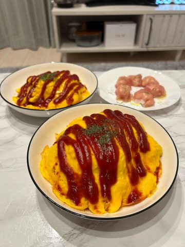 ラウンジリオ中洲 いちか オムライス🍳🥫👨🍳1