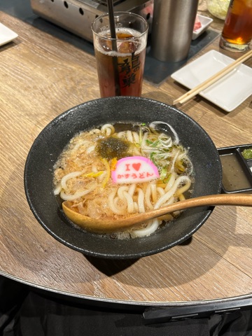 ラウンジリオ中洲 いちか かすうどん🤤🫶1