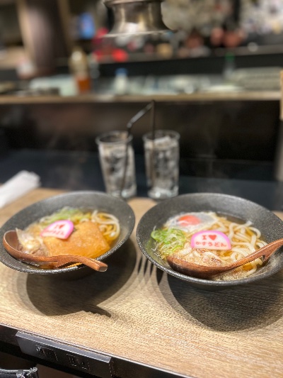 ラウンジリオ中洲 なの うどん1