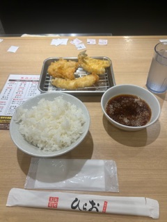 ラウンジリオ中洲 れんか 天ぷら🍤1