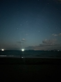 ラウンジリオ中洲 れんか 夜の海1