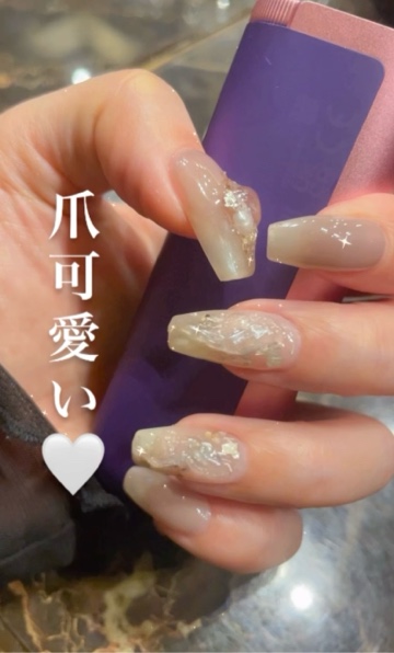 ラウンジリオ中洲 りの 儚いネイル1