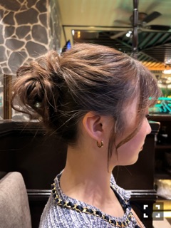 ラウンジリオ中洲 さやか ヘアセット😆1