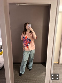 ラウンジリオ中洲 さやか Tシャツだけ🥲1