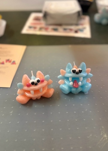 ラウンジリオ中洲 つき シーサーキャンドル🕯1