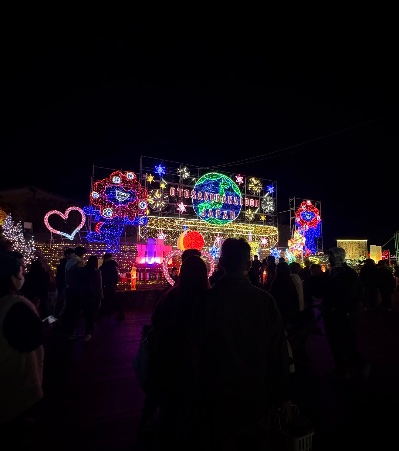 ラウンジリオ中洲 つき イルミ✨1