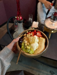 ラウンジリオ中洲 つき ヨーグルトアイス🤍1