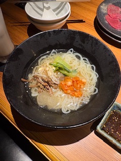 ラウンジリオ中洲 ゆゆ 冷麺1