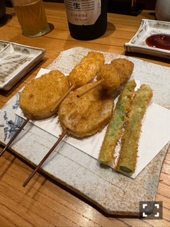 クラブ リオ新橋 さあや 串揚げ~💓1