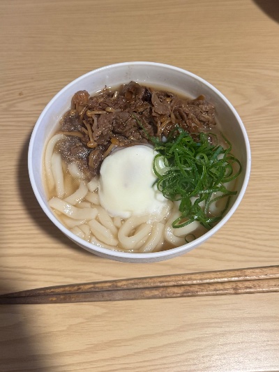 クラブ ロエ みき 肉うどん!1