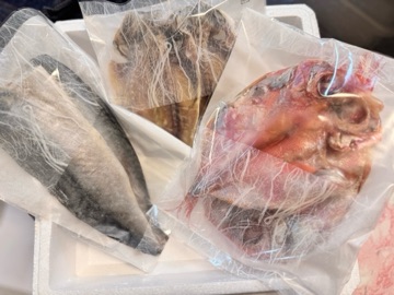 クラブ ロイヤル じゅん 干物セットもらったー💕1