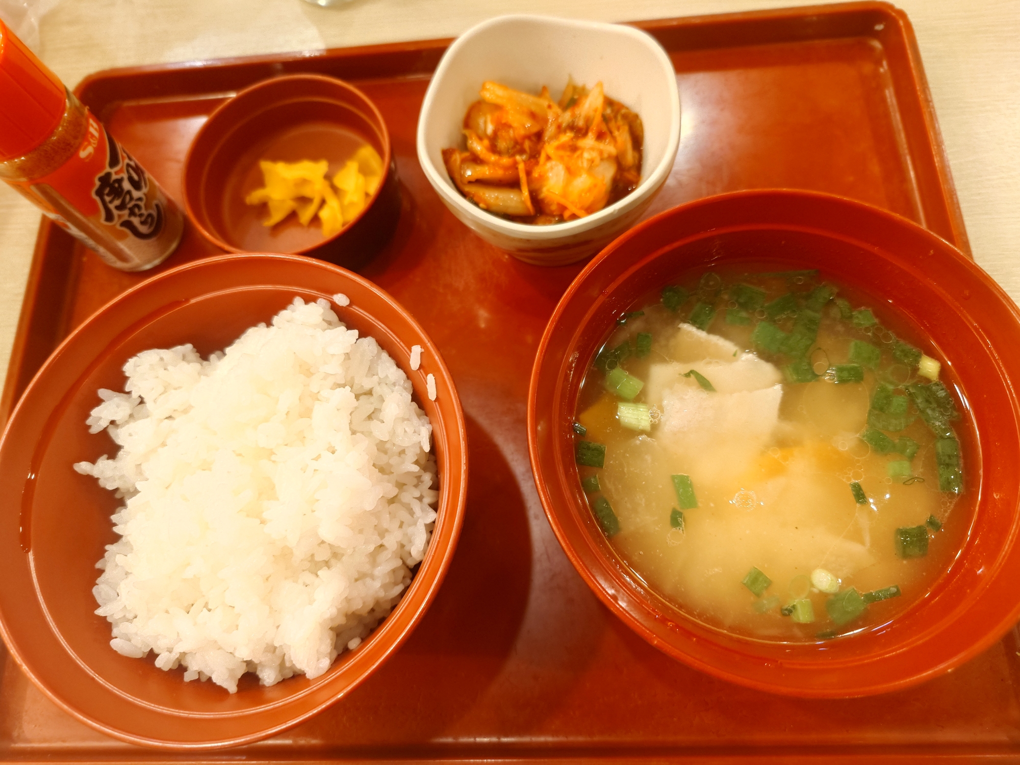 クラブ ルーフ みとま 豚汁。1