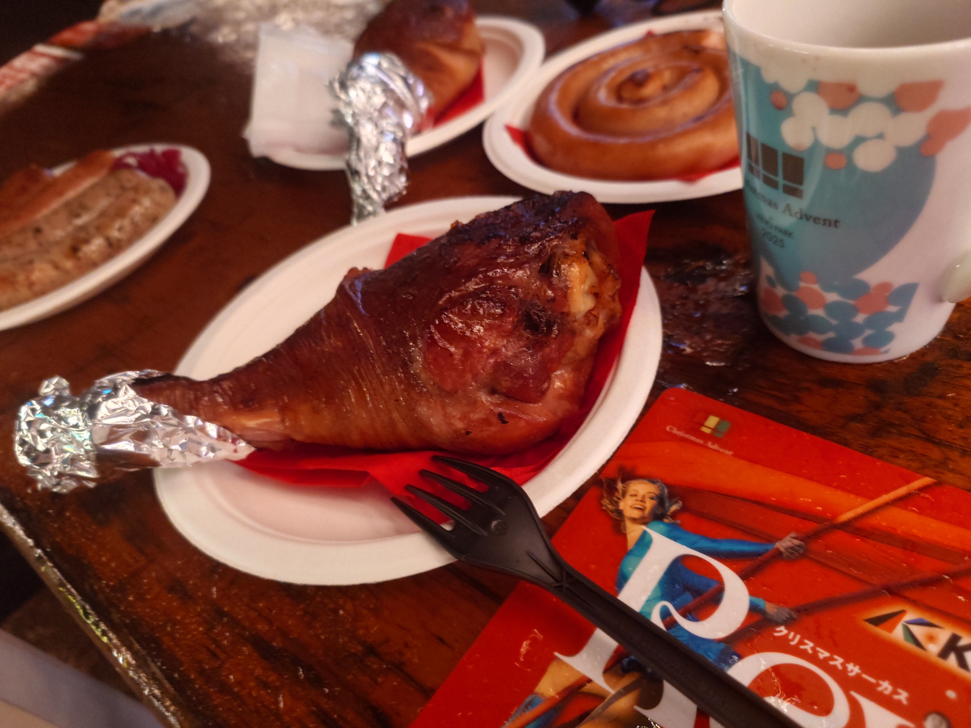 クラブ ルーフ みとま クリスマスマーケット暴食会。1