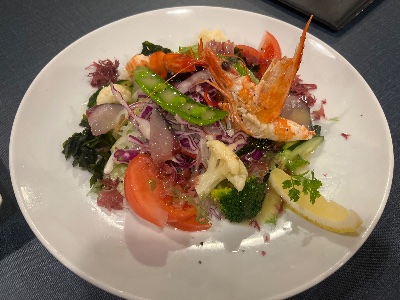 クラブ アネックス ほのか 海の幸サラダ1